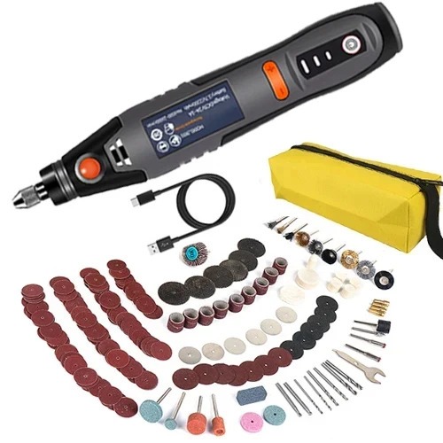 Беспроводная мини дрель-гравер Dremel DIY USB - 35 Вт, USB, 3-скорости 8500р-21000р/мин ( 275PCS accessory)