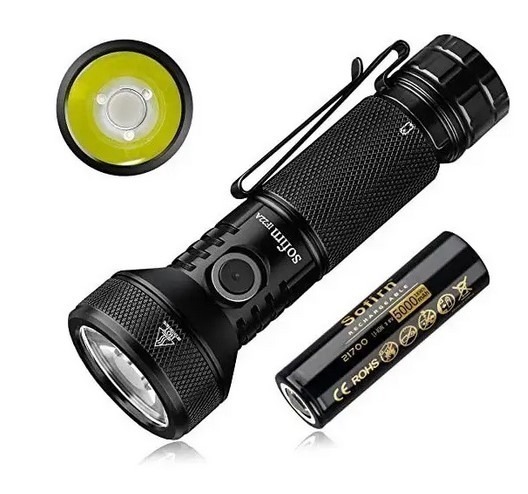Ліхтар тактичний, далекобійний Sofirn IF22A 5000K, діод Luminus SFT40, 2100 Lumens