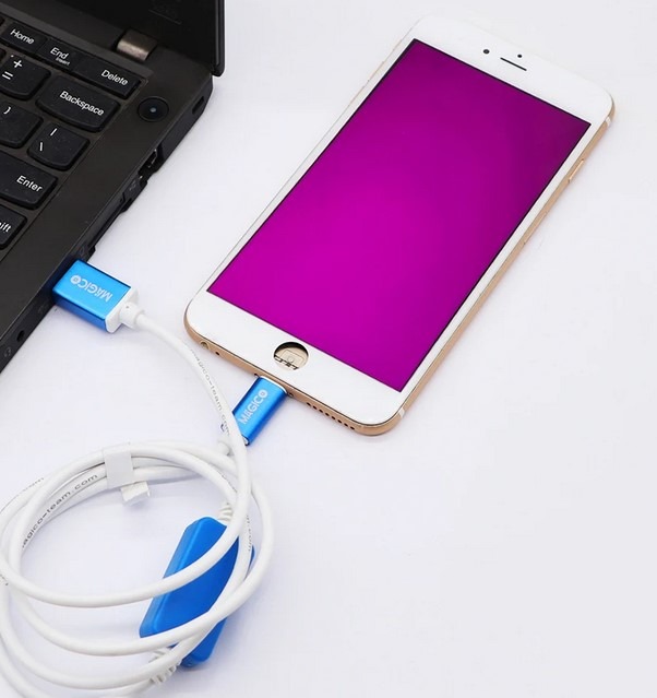 Кабель MAGICO DCSD Cable Engineering iPhone Exploit USB-кабель для iPhone 7/7P/8/8P/X — изображение 3