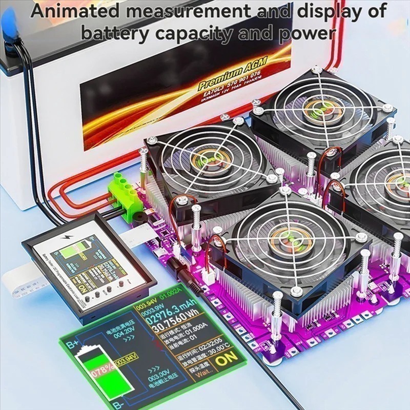 Електронне навантаження B29C-BW600 150W Wifi Bluetooth 30A (Atorch) - 1 модуль — изображение 6