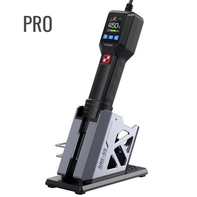 Паяльний фен Fnirsi SAG-55 Pro 550W максимальна комплектація