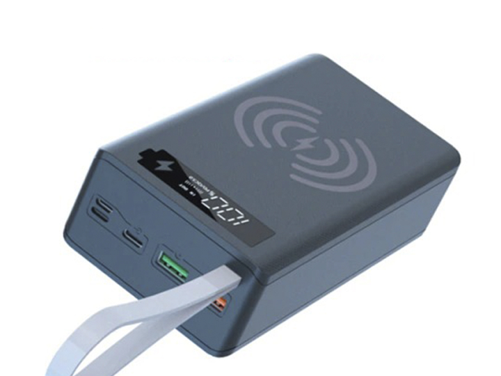 Повербанк BauTech Power Bank под аккумуляторы 16 х 18650 PD QC3.0 корпус коробка кейс УМБ (без аккумуляторов) Черный (1010-630-00)