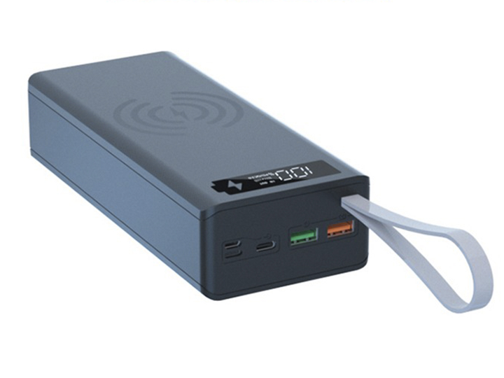 Повербанк BauTech Power Bank под аккумуляторы 16 х 18650 PD QC3.0 корпус коробка кейс УМБ (без аккумуляторов) Черный (1010-630-00)