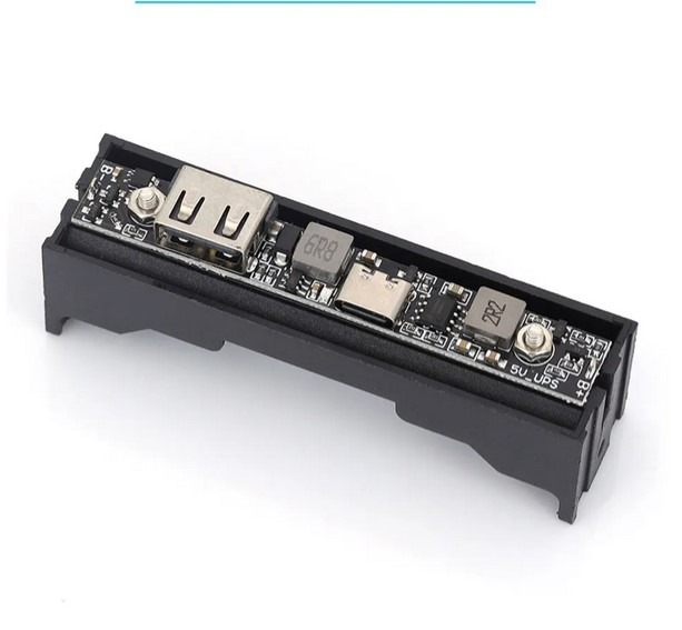 Power bank mini DC5V 18650 - конвертер заряджання резервного джерела живлення для модема UPS