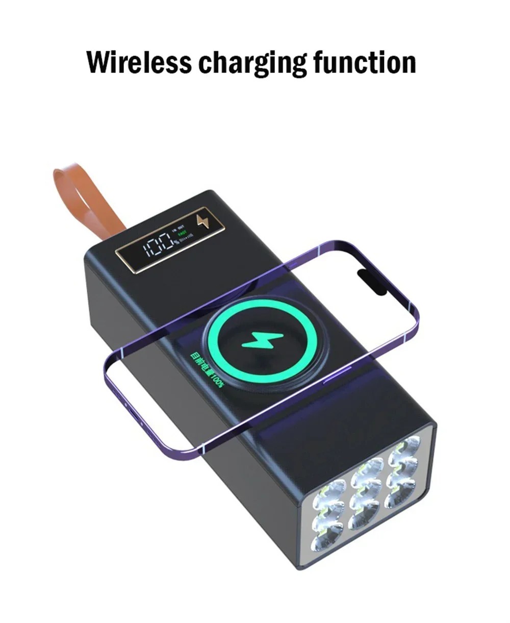 Потужний Power Bank Kit D21 18650 - 22,5 Вт модуль швидкої зарядки, бездротова зарядка - сам корпус