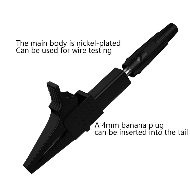 Вимірювальні затискувачі «крокодили» 32A 1000V — изображение 3