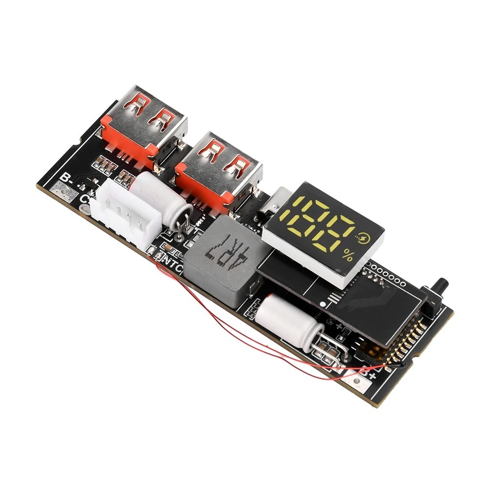 Плата Power Bank PD 100W 4S два роз'єми type-c — изображение 2