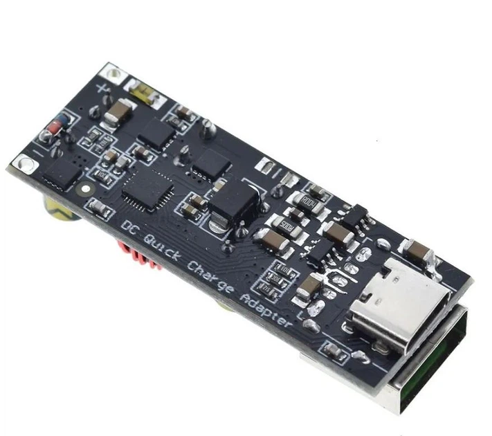Плата швидкої зарядки 100ватт DC перетворювач понижаючий Модуль швидкої зарядки 5,9,12,20V Pd плата зарядки
