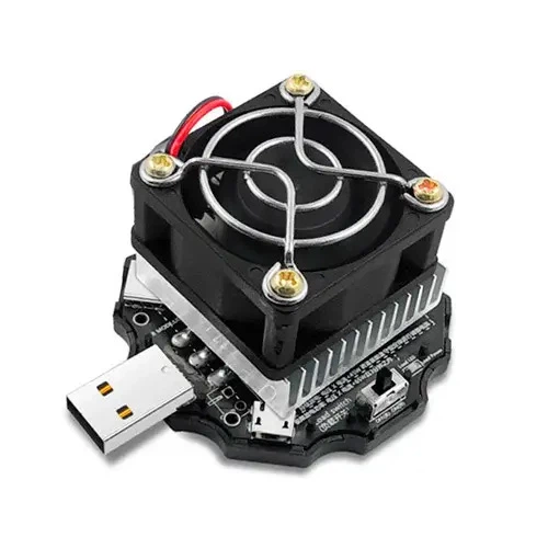 USB навантаження електронне регульоване 65Вт, навантажувальний резистор Atorch (117580)