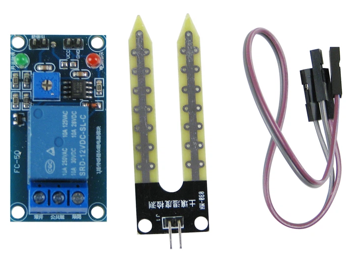 Датчик з реле для визначення вологості ґрунту FC-50