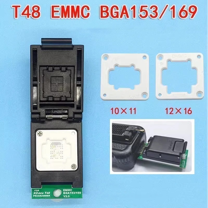 Адаптер EMMC BGA153 / BGA169 V2.0 для програматора XGecu T48
