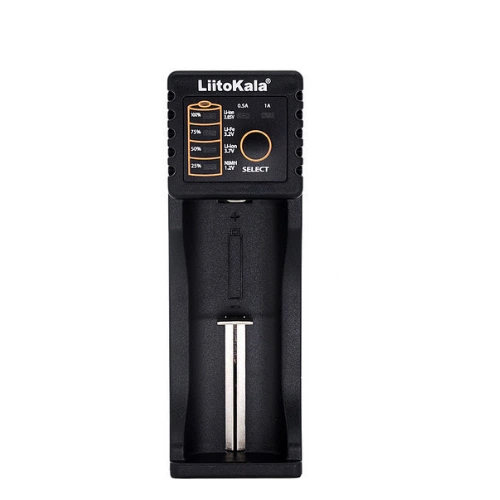 Зарядне LiitoKala Lii-100B для 1 елемента 10440-26650 Ni-Mh, Li-Ion, Li-Fe, від USB