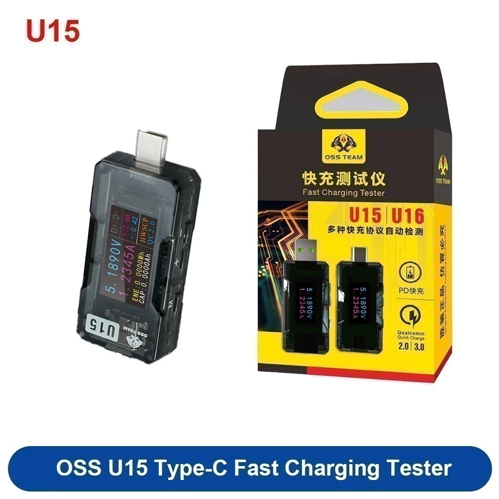 Тестер швидкої зарядки OSS U15 Type-C