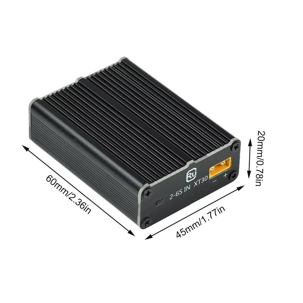 Модуль швидкої зарядки 100W (2-7S) BMS-плата для повербака з TYPE-C, USB та XT30 — изображение 4